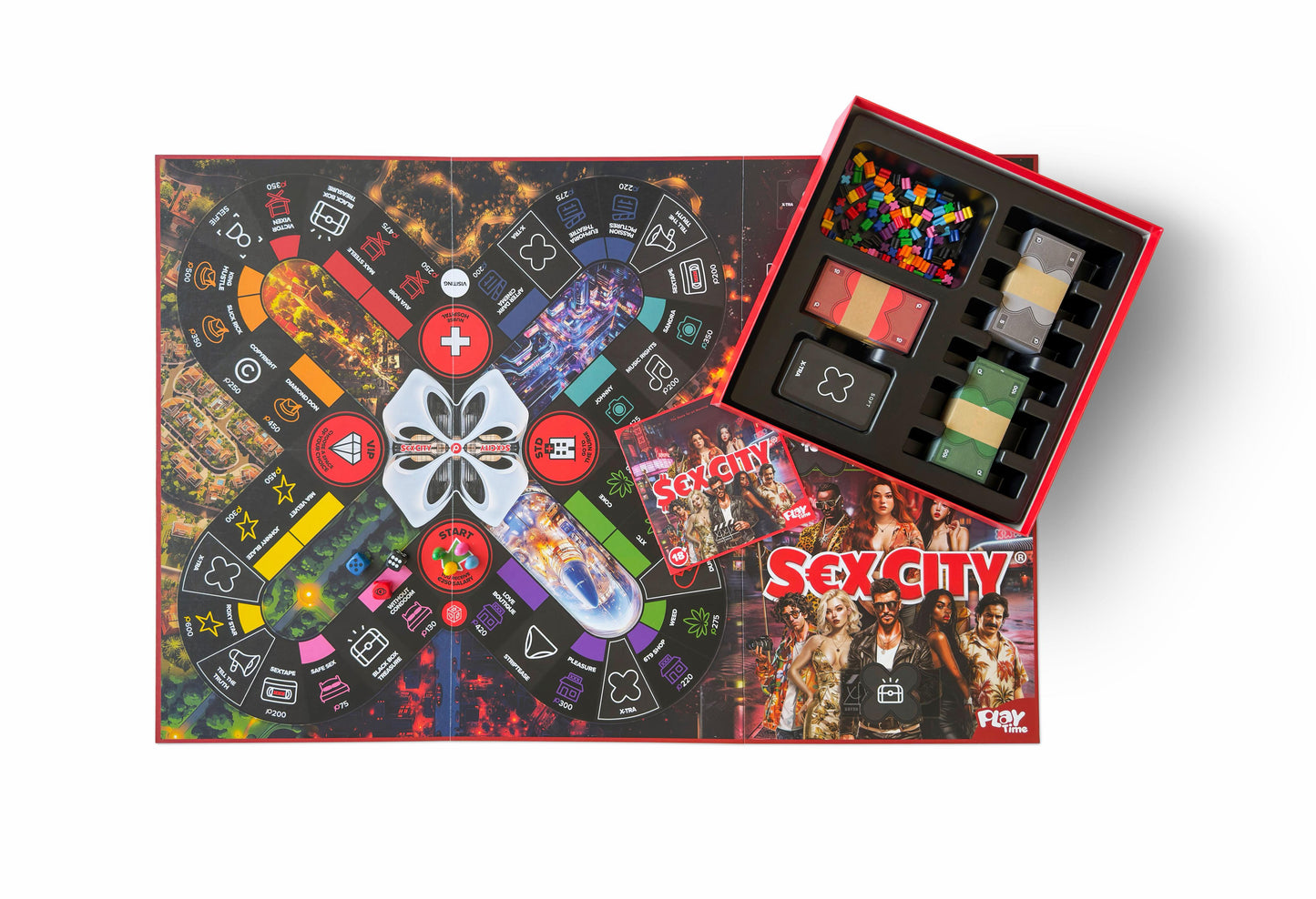 S€X CITY (Spicy Monopoly)