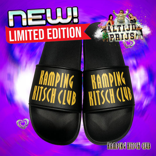 BLACK KKC SLIPPERS!